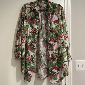 New Victorias Secret Oversized Cover Up Shirt Dress